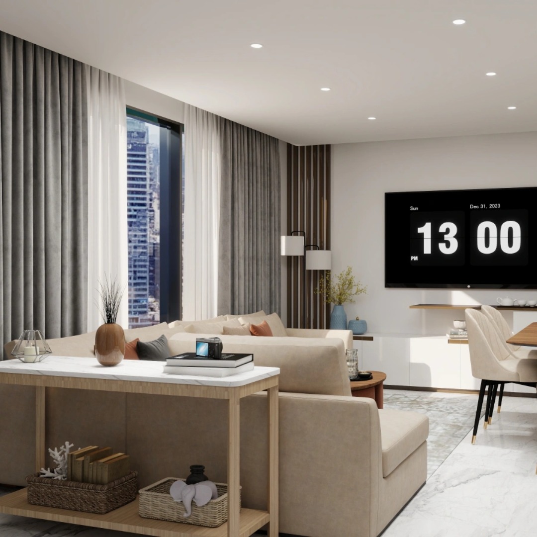 الصالة بعد التجديد